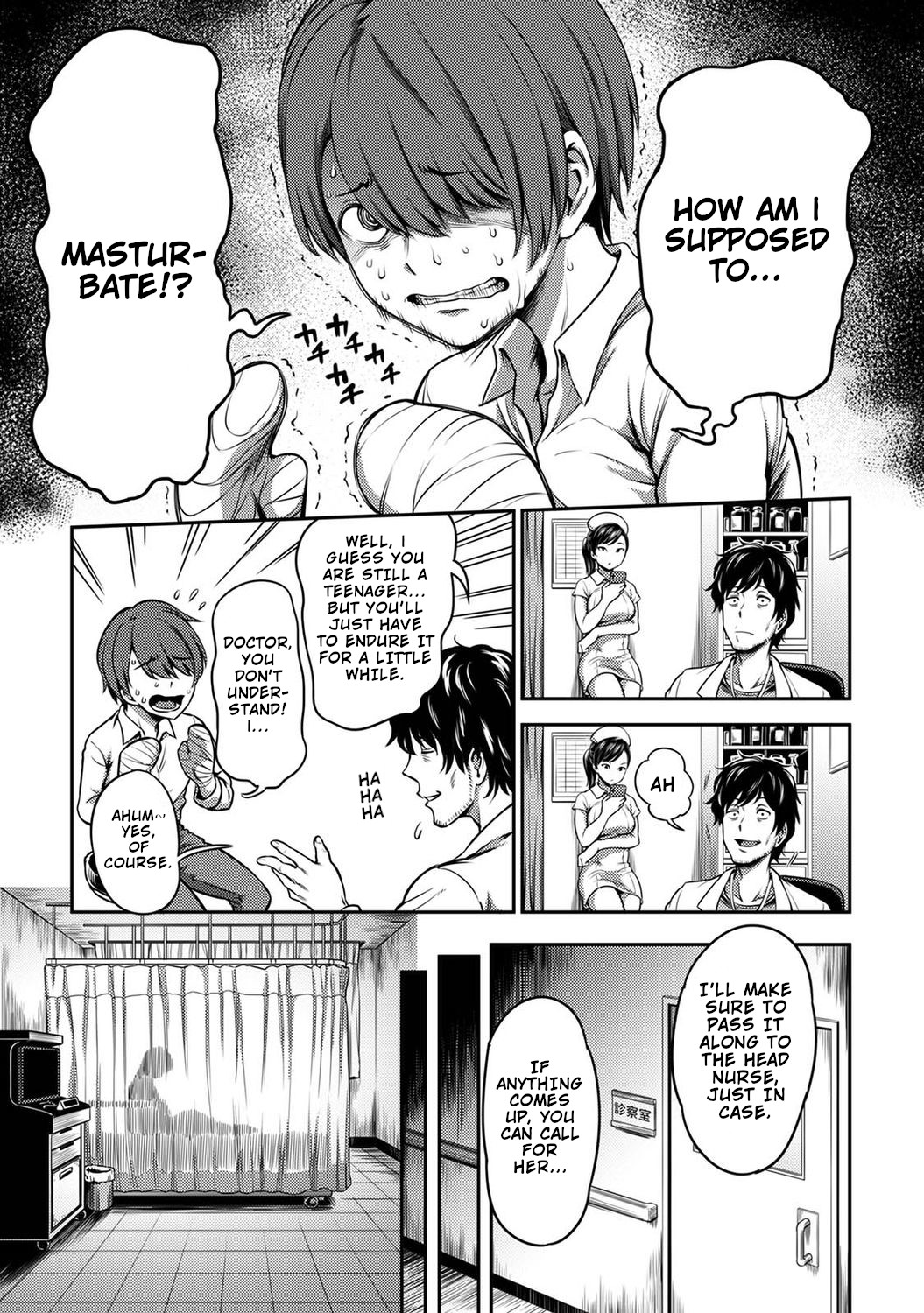 Hentai Manga Comic-Semen Extraction Ward ~Life In a Hospital Where a Nurse With a Cruel Personality Manages Your Orgasms~-Read-4